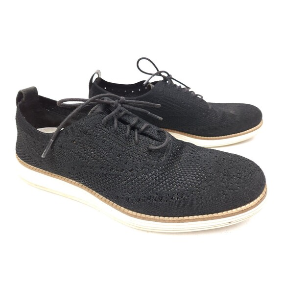 Cole Haan C27959 Grand OS Wingtip Men’s Size 8 M Oxfords Black Stitchlite main image 11